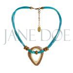 Зои голубое Колье арт.6459