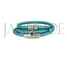 Малина 0303 steel Браслет голубой арт.6461