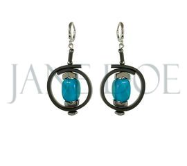 Галакси 09 Серьги голубые арт.6461