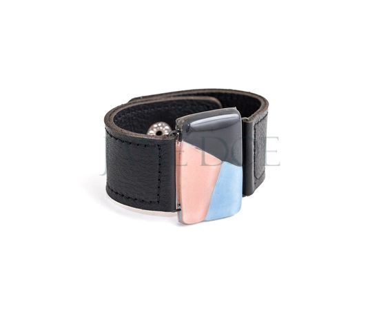 Браслет Cuero 3cm357 черный