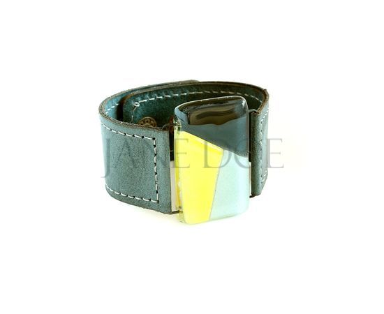 Браслет Cuero 3cm354 серый