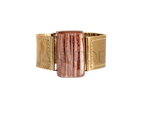 Браслет Cuero 3cm503 бронза