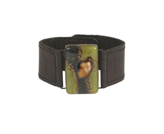 Браслет Cuero 3cm 63 черный