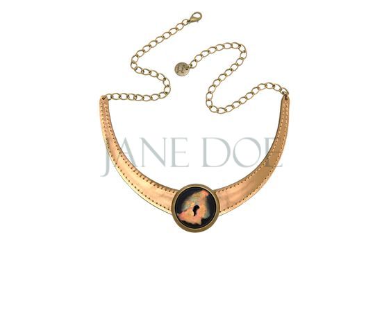 Колье Jane 501 бронза